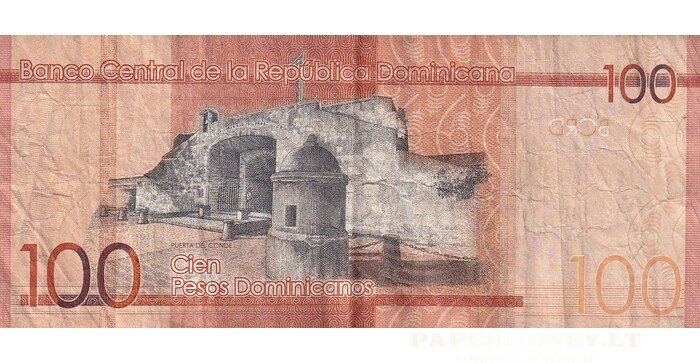 Dominican Republic 2023 100 pesos VF